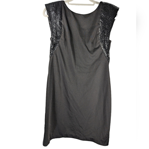 Vintage Aqua Dresses Sequin Sleeveless Mini Special Event Formal Dress Size 8 - Picture 8 of 16